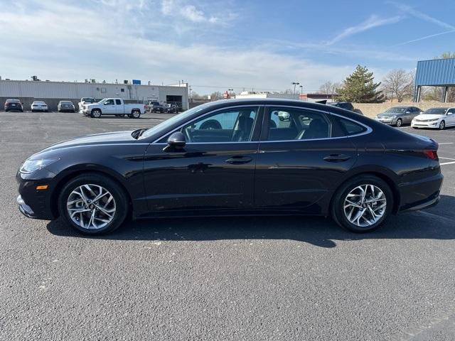 Used 2023 Hyundai Sonata SEL with VIN KMHL64JA9PA329841 for sale in Wichita, KS