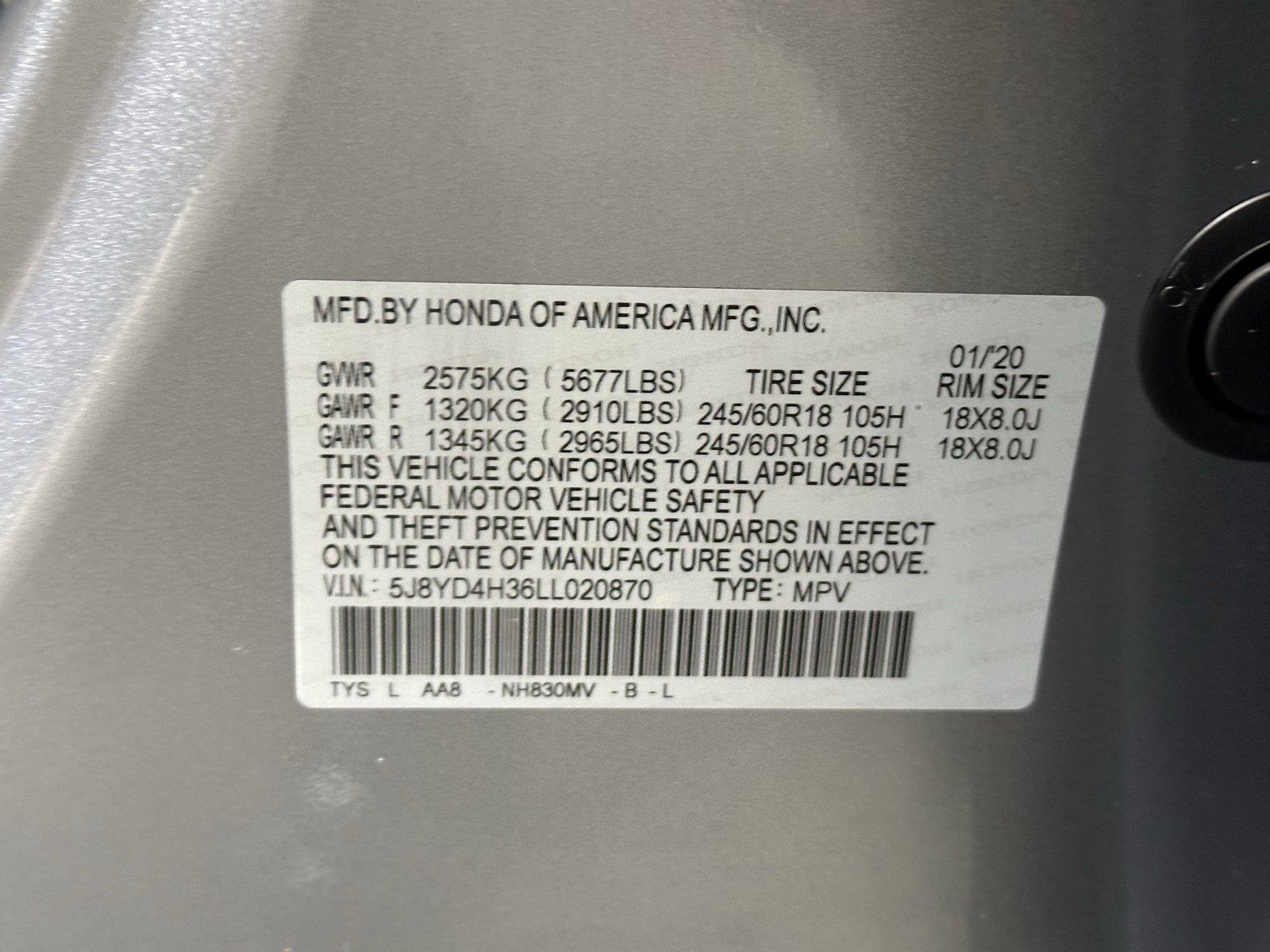 2020 Acura MDX Vehicle Photo in Hollywood, FL 33021