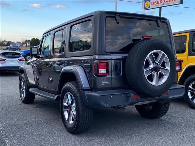 Used 2021 Jeep Wrangler Unlimited Sahara with VIN 1C4HJXEG1MW533105 for sale in Tappahannock, VA