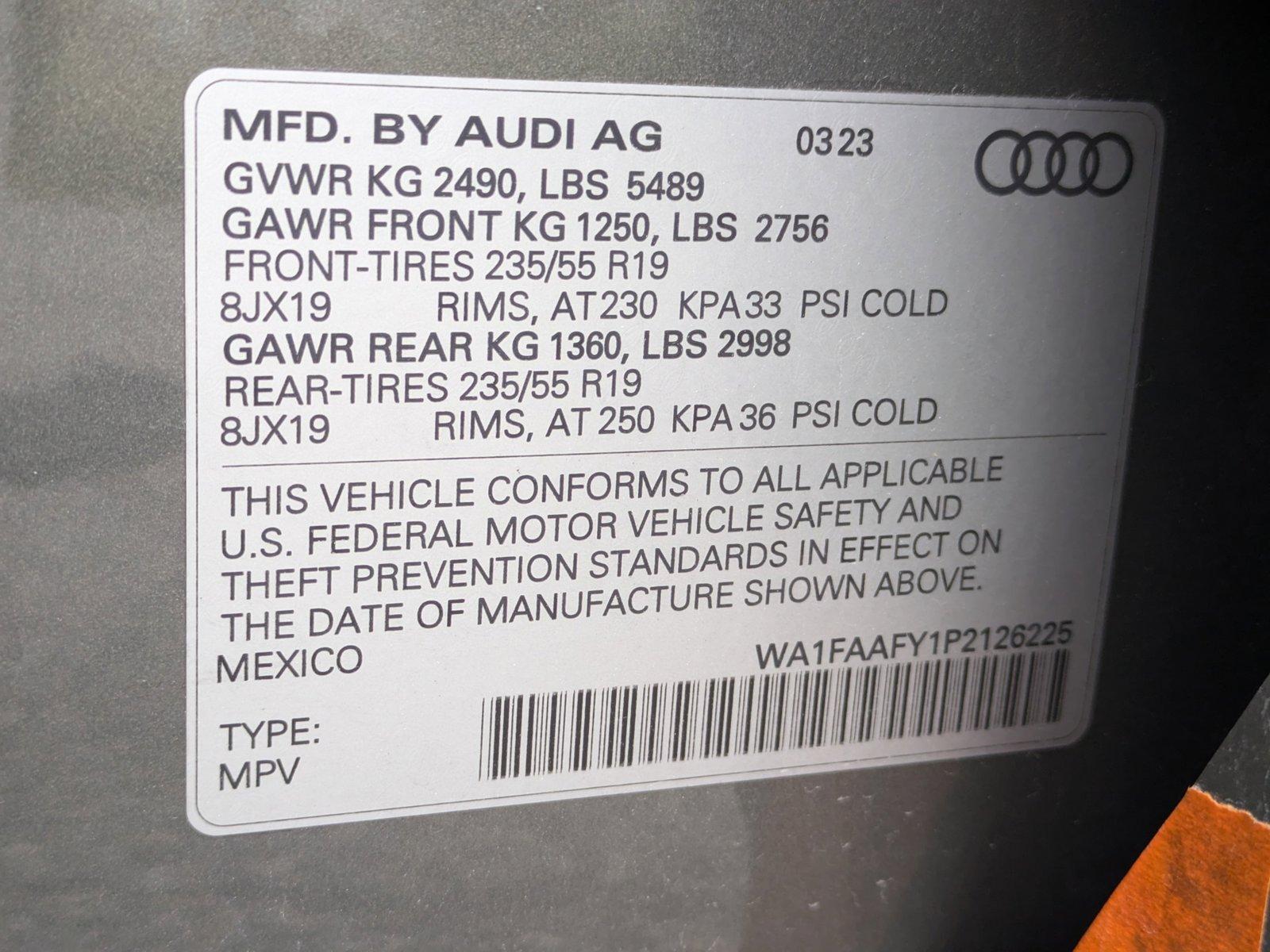 2023 Audi Q5 Vehicle Photo in Sarasota, FL 34231