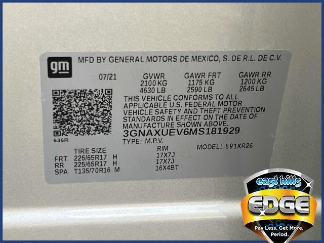 2021 Chevrolet Equinox Vehicle Photo in FREEPORT, NY 11520-3923