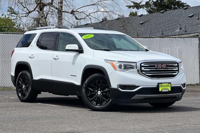 Used 2019 GMC Acadia SLT-1 with VIN 1GKKNULS1KZ211788 for sale in Lebanon, OR