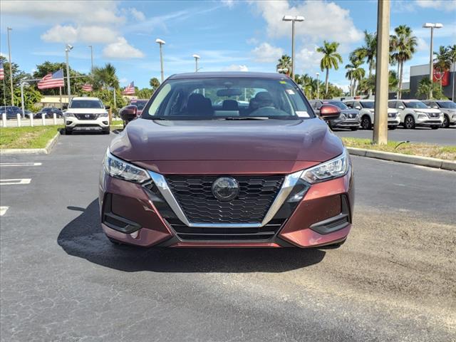 Certified 2022 Nissan Sentra SV with VIN 3N1AB8CV3NY209186 for sale in Doral, FL