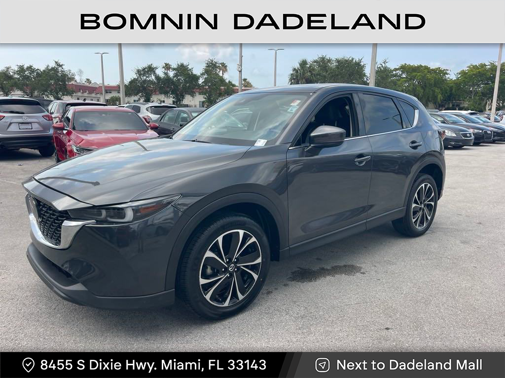 Used 2022 Mazda CX-5 S Premium package with VIN JM3KFBDM0N1534219 for sale in Miami, FL