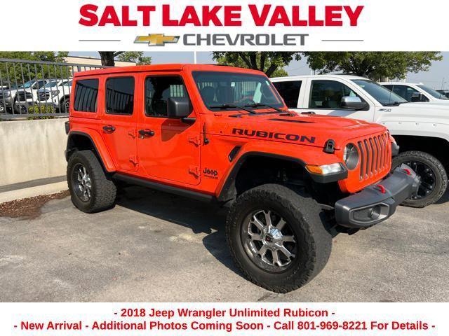 2018 Jeep WRANGLER UNLIMITED Vehicle Photo in WEST VALLEY CITY, UT 84120-3202