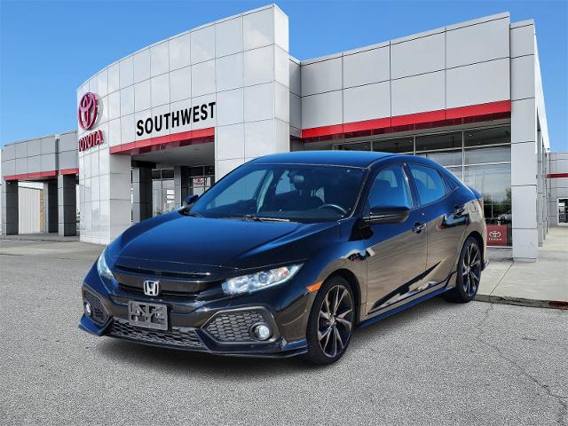 Used 2018 Honda Civic Hatchback Sport with VIN SHHFK7H48JU418263 for sale in Weatherford, TX