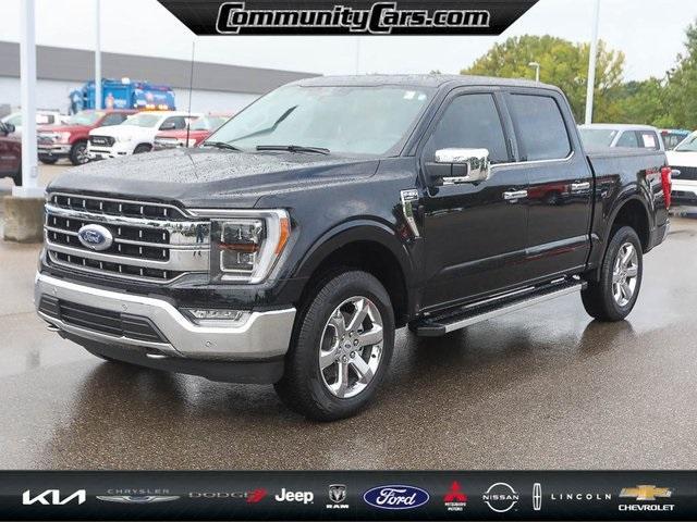 Certified 2023 Ford F-150 Lariat with VIN 1FTFW1E53PKD47517 for sale in Bloomington, IN