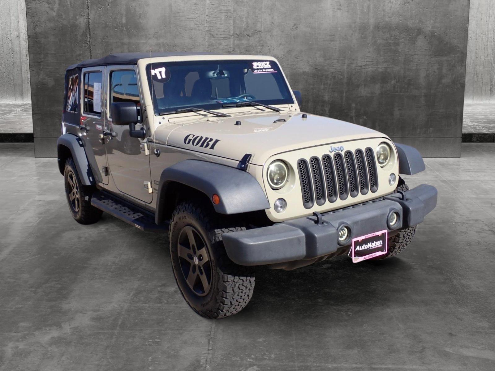 2017 Jeep Wrangler Unlimited Vehicle Photo in DENVER, CO 80221-3610