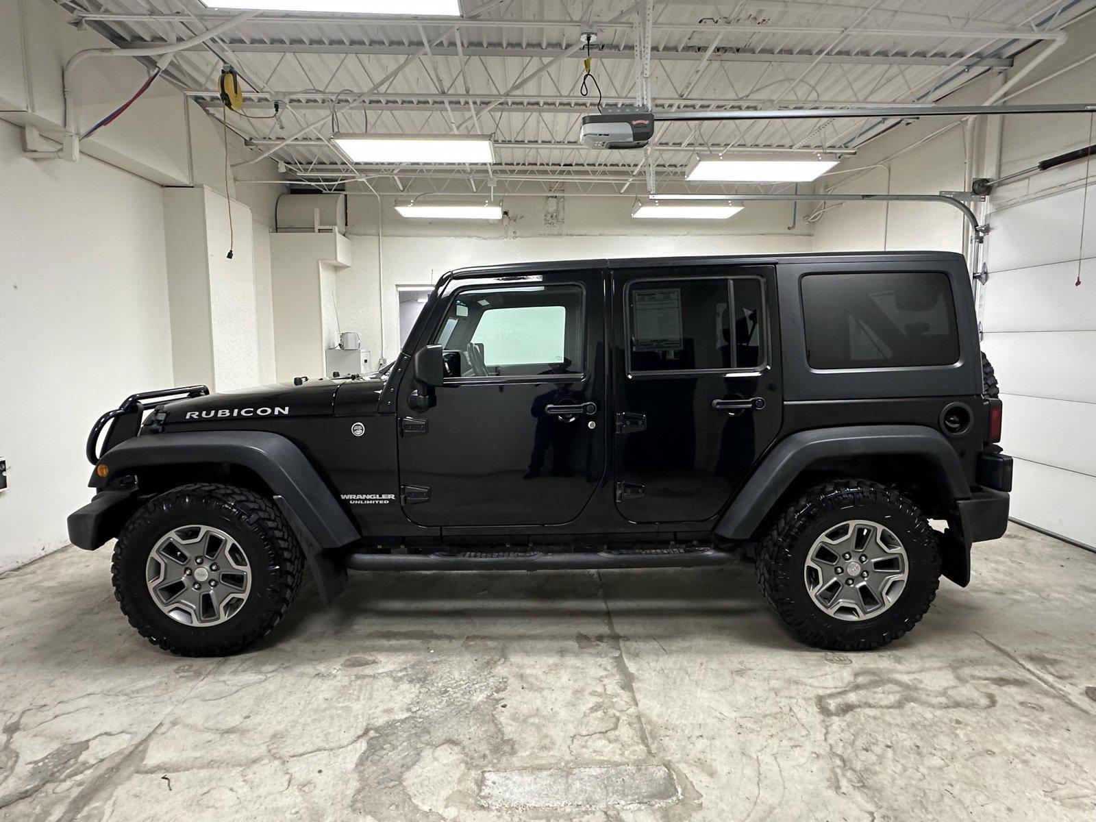 Used 2017 Jeep Wrangler Unlimited Rubicon with VIN 1C4BJWFG8HL517960 for sale in Norfolk, NE