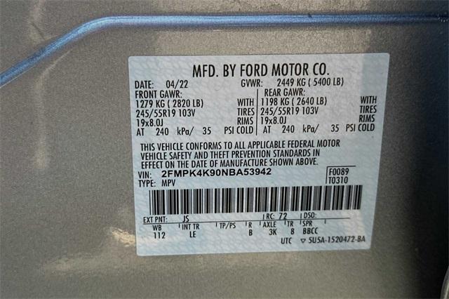 2022 Ford Edge Vehicle Photo in ELK GROVE, CA 95757-8703