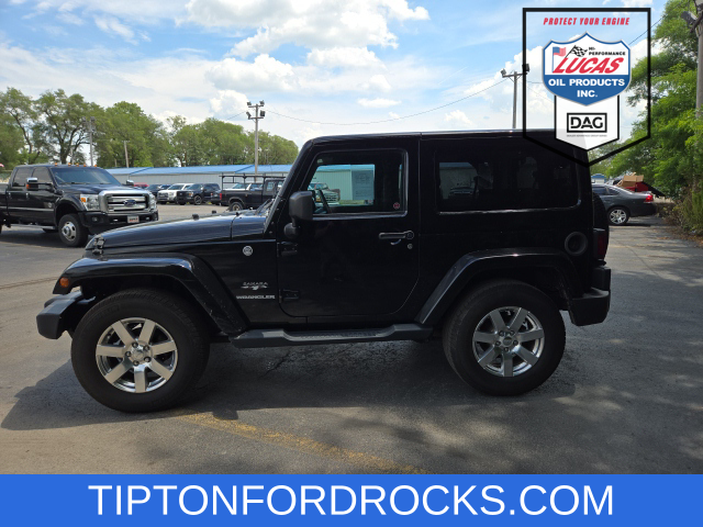 Used 2016 Jeep Wrangler Sahara with VIN 1C4AJWBG2GL127890 for sale in Tipton, IN