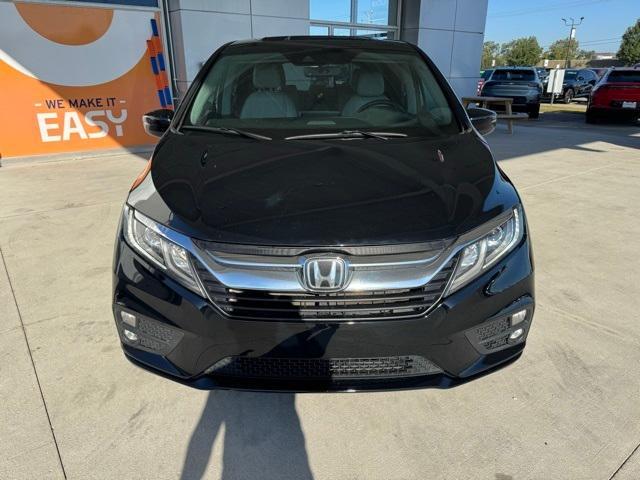 Used 2018 Honda Odyssey EX-L with VIN 5FNRL6H70JB034025 for sale in Holland, MI