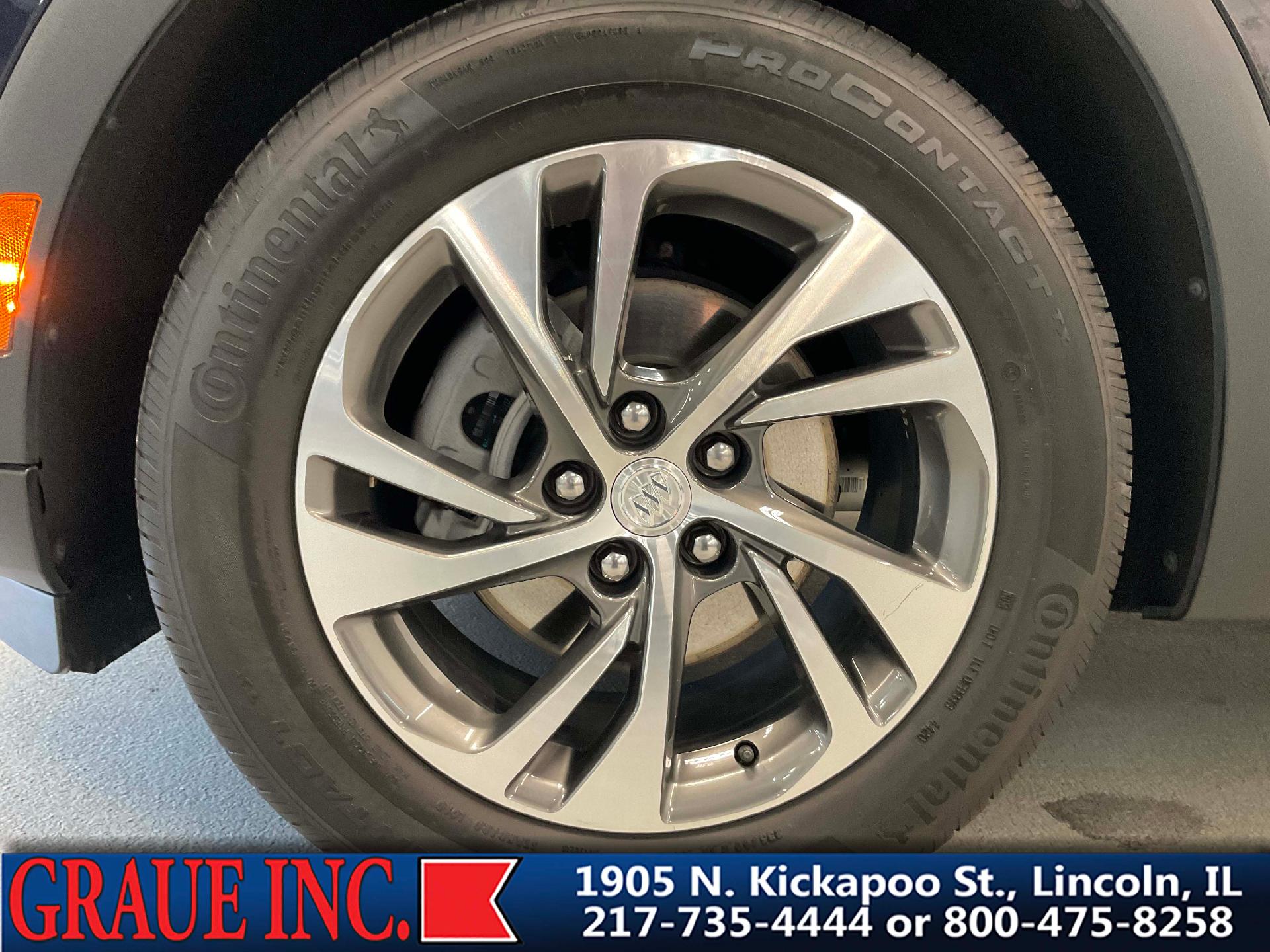 Used 2021 Buick Envision Essence with VIN LRBFZPR40MD064907 for sale in Lincoln, IL