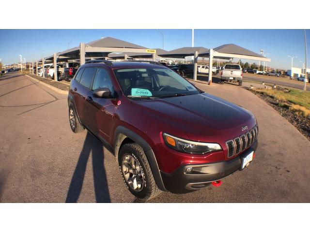 Used 2020 Jeep Cherokee Trailhawk with VIN 1C4PJMBX0LD578450 for sale in Rapid City, SD