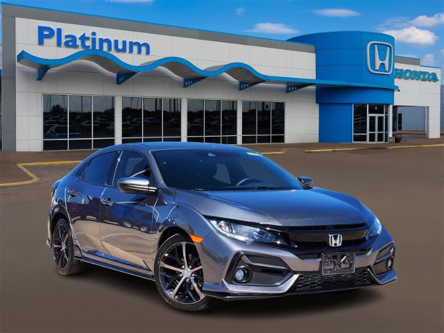 2021 Honda Civic Hatchback Vehicle Photo in Denison, TX 75020