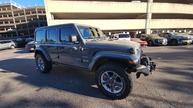 Used 2019 Jeep Wrangler Unlimited Sahara with VIN 1C4HJXEN4KW508565 for sale in Houston, TX