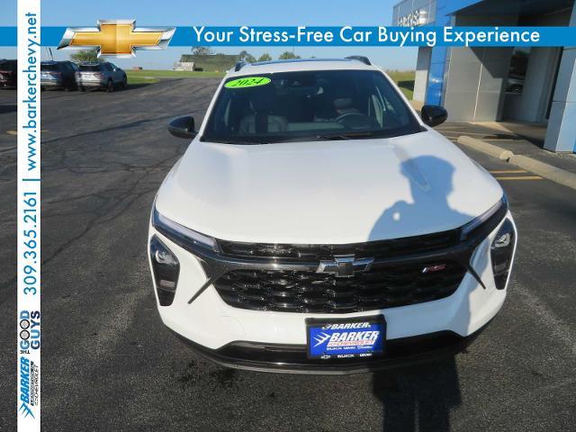 Used 2024 Chevrolet Trax RS with VIN KL77LJE20RC193782 for sale in Lexington, IL