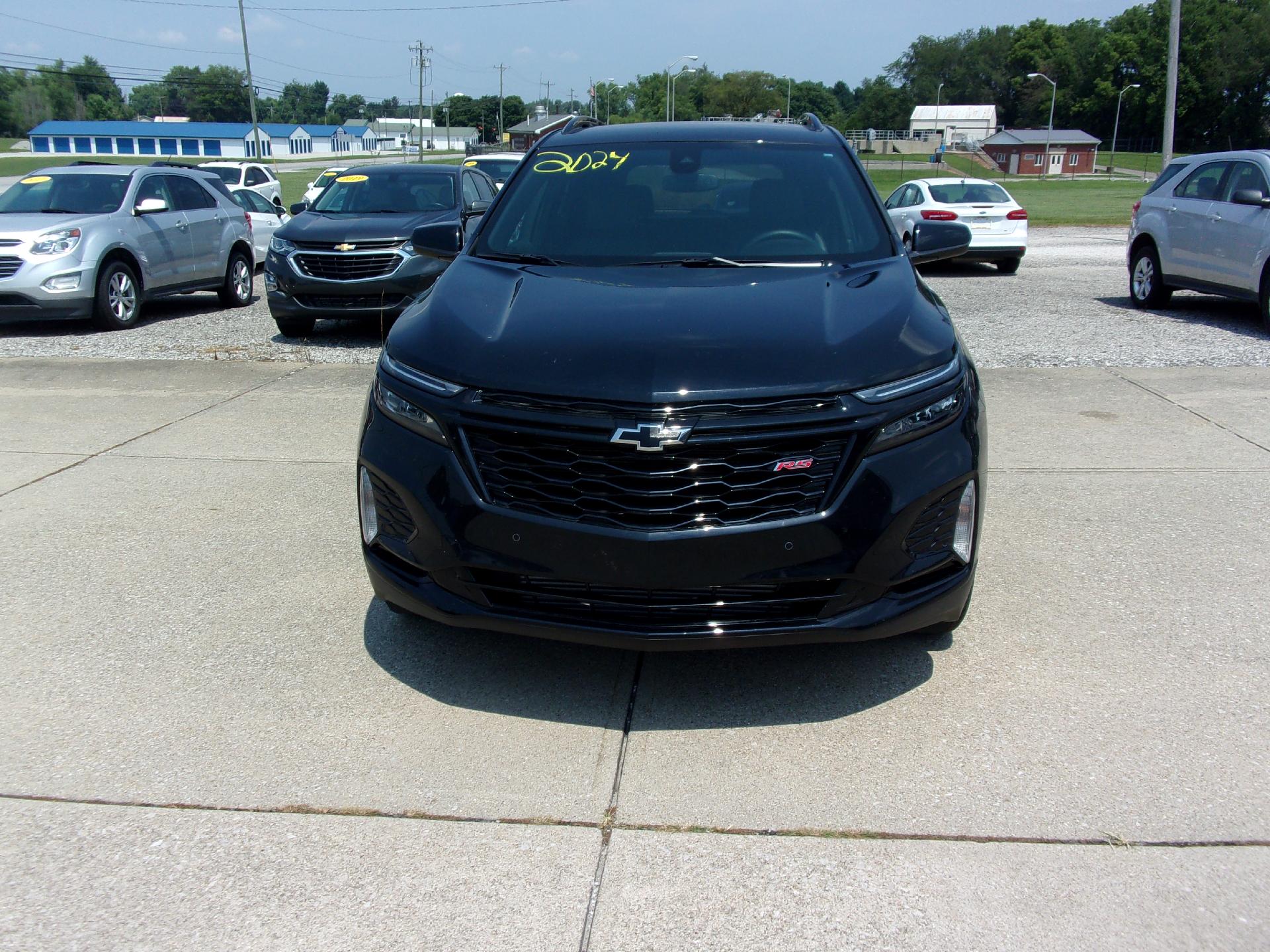 Used 2024 Chevrolet Equinox RS with VIN 3GNAXMEG7RL149445 for sale in Orleans, IN