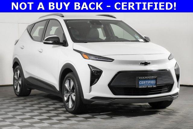 Certified 2022 Chevrolet Bolt EUV LT with VIN 1G1FY6S03N4108527 for sale in Puyallup, WA