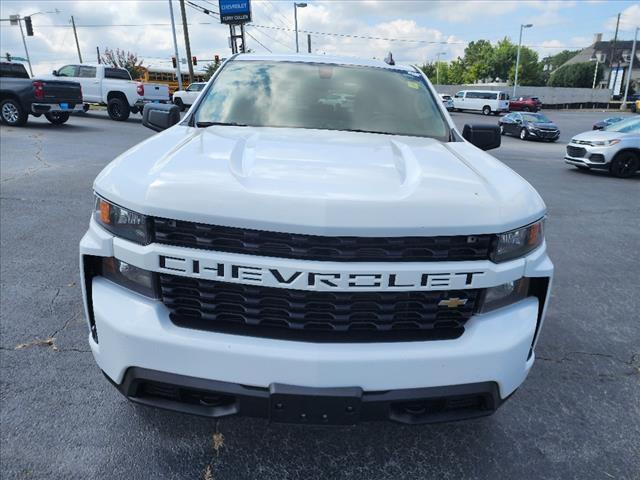 Used 2021 Chevrolet Silverado 1500 Custom with VIN 1GCRYBEF4MZ247449 for sale in Jonesboro, GA