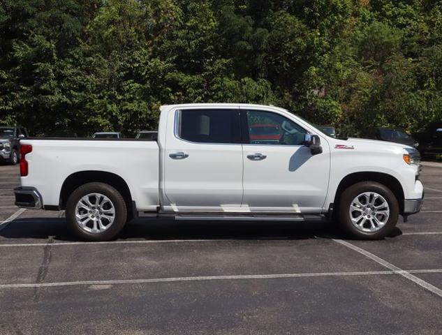 Certified 2022 Chevrolet Silverado 1500 LTZ with VIN 1GCUDGED2NZ587413 for sale in Mcmurray, PA