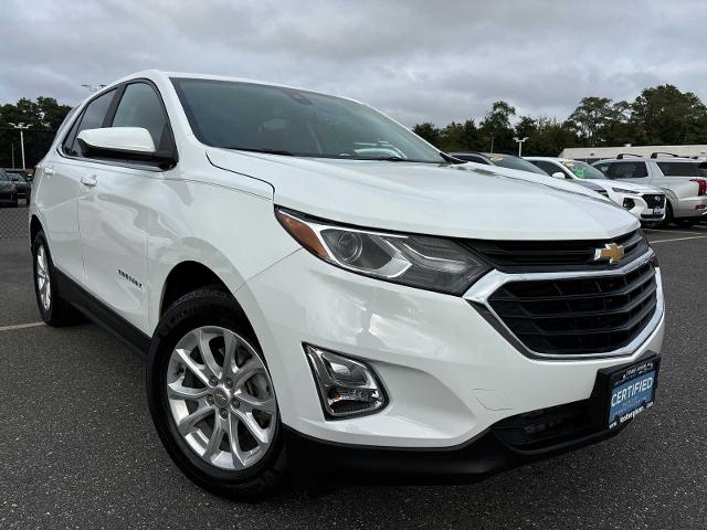 Certified 2021 Chevrolet Equinox LT with VIN 3GNAXKEV8MS169351 for sale in Toms River, NJ