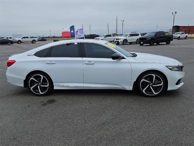 2022 Honda Accord Sedan Vehicle Photo in EASTLAND, TX 76448-3020