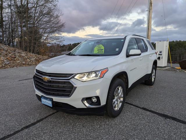 Certified 2021 Chevrolet Traverse 1LT with VIN 1GNEVGKW6MJ262467 for sale in Augusta, ME