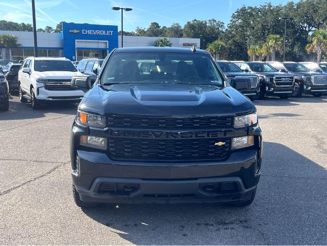 Used 2021 Chevrolet Silverado 1500 Custom with VIN 1GCRYBEK7MZ303445 for sale in Beaufort, SC