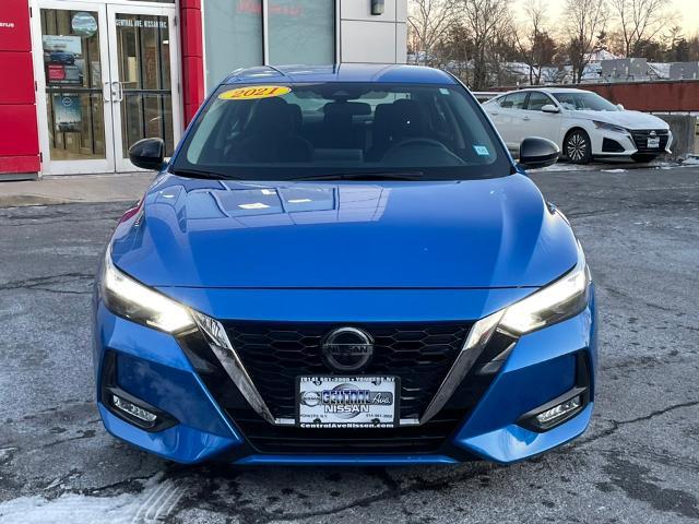 Used 2021 Nissan Sentra SR with VIN 3N1AB8DV7MY224349 for sale in Yonkers, NY