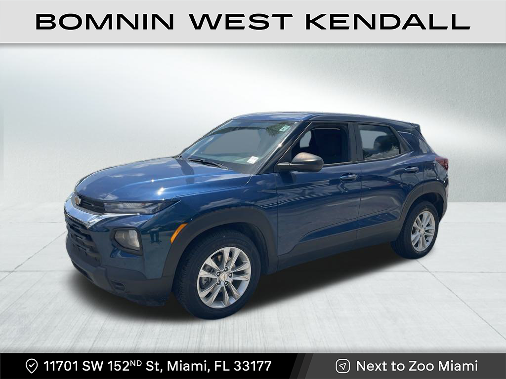 Used 2021 Chevrolet Trailblazer LS with VIN KL79MMS2XMB106335 for sale in Miami, FL