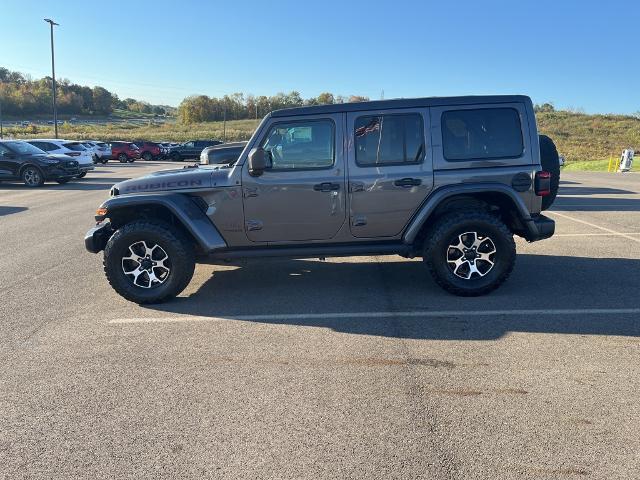 Used 2021 Jeep Wrangler Unlimited Rubicon with VIN 1C4HJXFGXMW555747 for sale in Pomeroy, OH