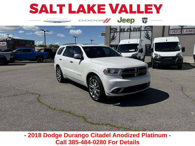 2018 Dodge Durango Vehicle Photo in Salt Lake City, UT 84115-2787