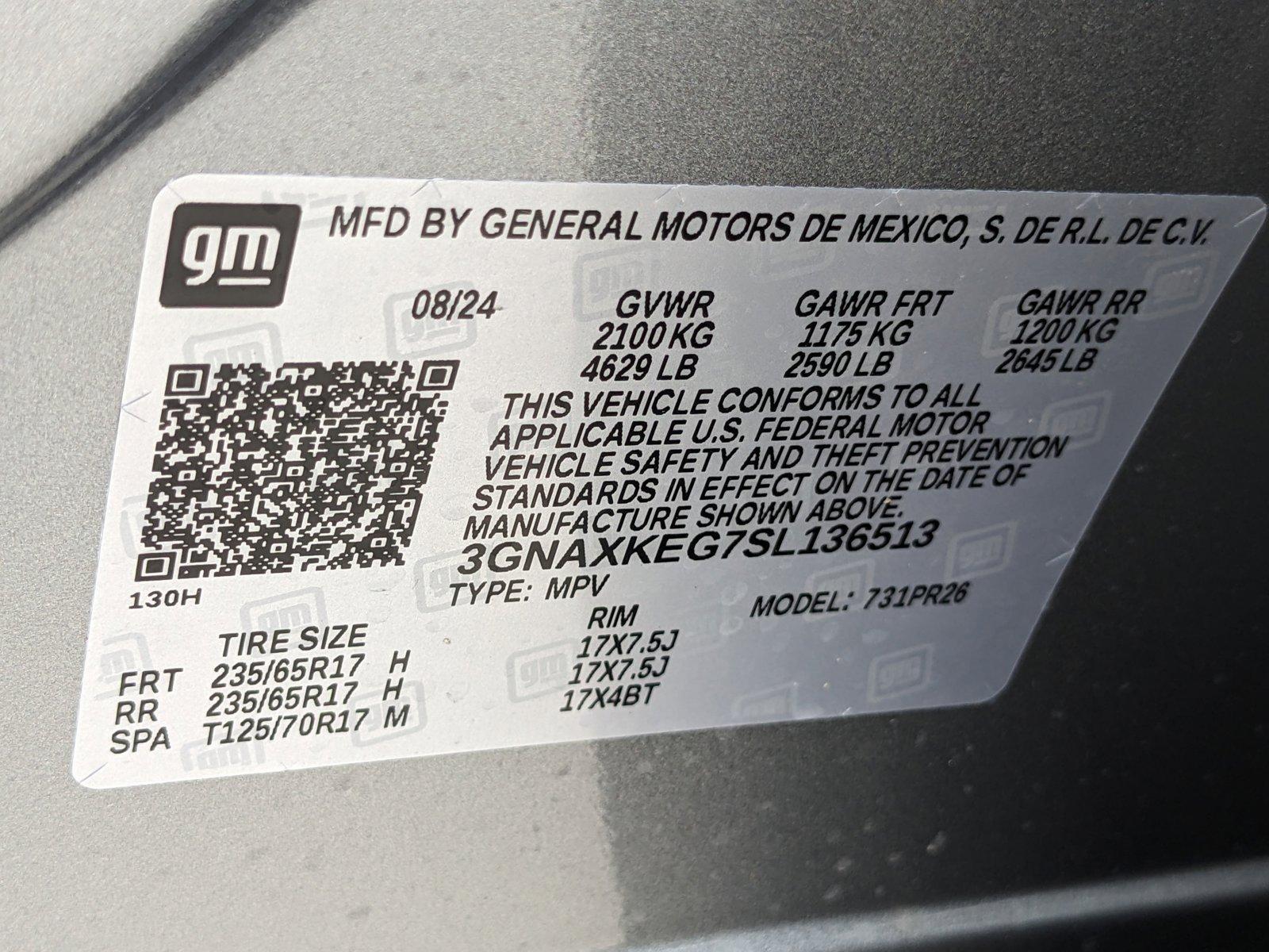 2025 Chevrolet Equinox Vehicle Photo in MIAMI, FL 33172-3015