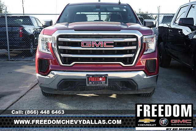 Used 2021 GMC Sierra 1500 SLE with VIN 3GTP8BED4MG229085 for sale in Dallas, TX