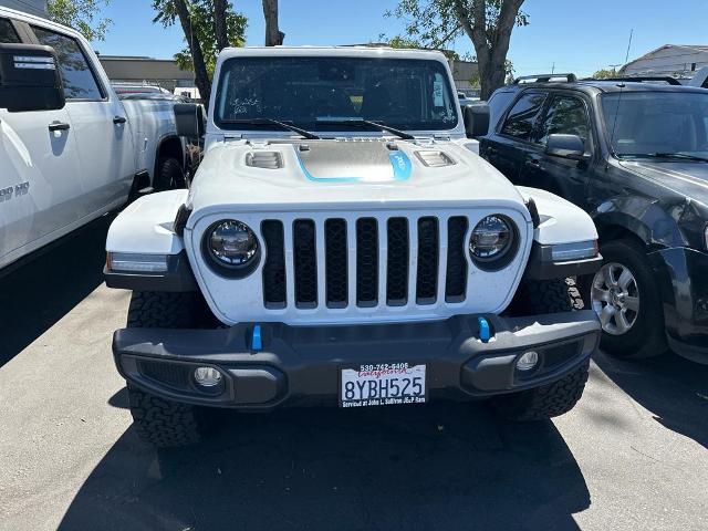 Used 2021 Jeep Wrangler Unlimited Rubicon 4XE with VIN 1C4JJXR64MW768326 for sale in Santa Rosa, CA