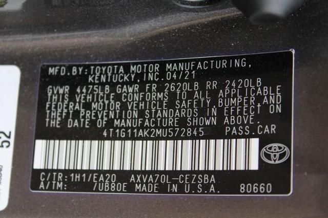 2021 Toyota Camry Vehicle Photo in MADISON, WI 53713-3220