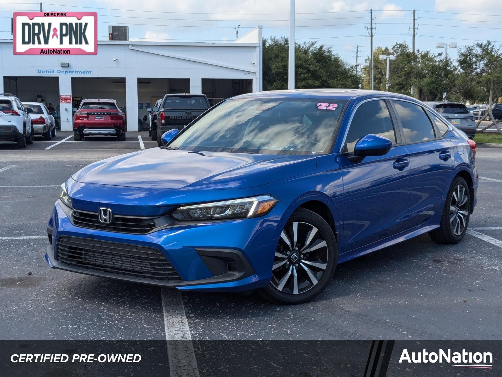 2022 Honda Civic Sedan Vehicle Photo in Clearwater, FL 33764