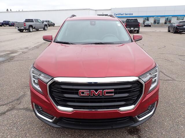 Used 2022 GMC Terrain SLE with VIN 3GKALTEV8NL147151 for sale in Sault Sainte Marie, MI