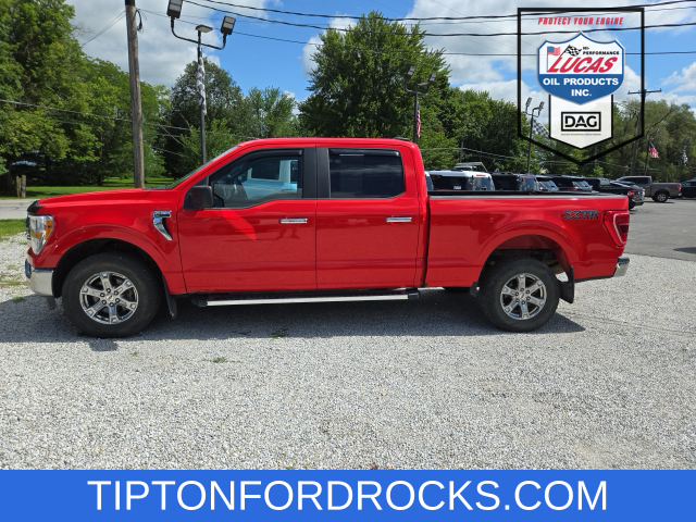 Used 2022 Ford F-150 XLT with VIN 1FTFW1E80NKD46400 for sale in Tipton, IN