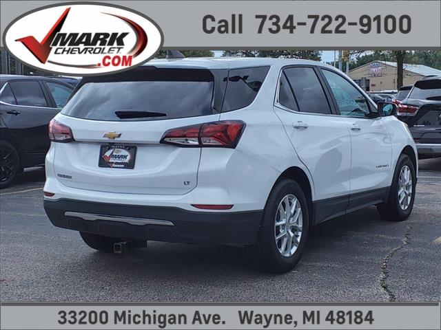 Used 2022 Chevrolet Equinox LT with VIN 3GNAXKEV3NL226051 for sale in Wayne, MI