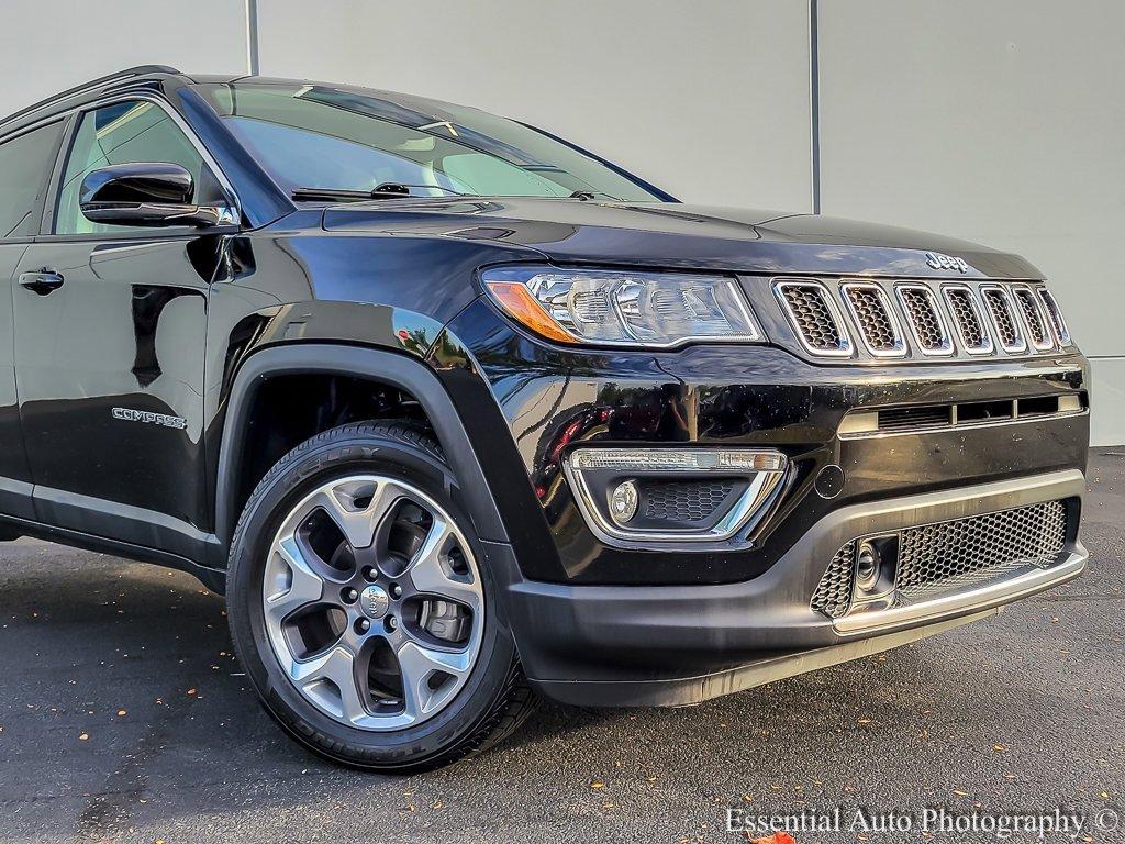 Used 2021 Jeep Compass Limited with VIN 3C4NJDCB9MT550622 for sale in Joliet, IL