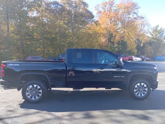 Used 2022 Chevrolet Silverado 2500HD Custom with VIN 1GC4YME76NF209741 for sale in Raynham, MA