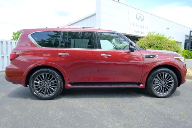 Certified 2022 INFINITI QX80 PREMIUM SELECT 4WD with VIN JN8AZ2AE3N9292251 for sale in Midlothian, VA