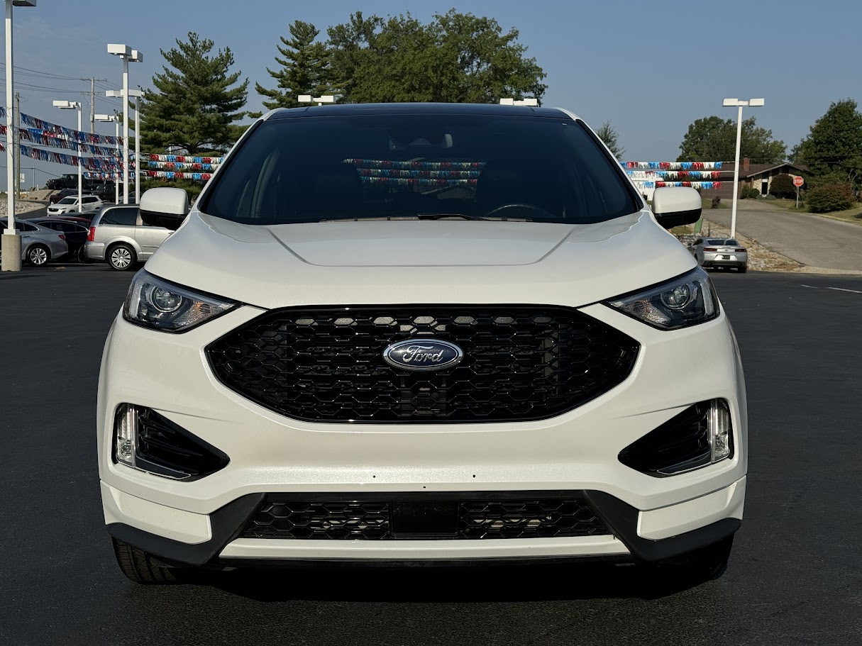 Used 2022 Ford Edge ST-Line with VIN 2FMPK4J94NBA19116 for sale in Boonville, IN