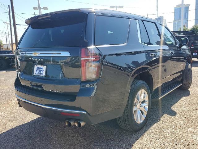 Used 2023 Chevrolet Tahoe Premier with VIN 1GNSCSKD8PR275950 for sale in Houston, TX