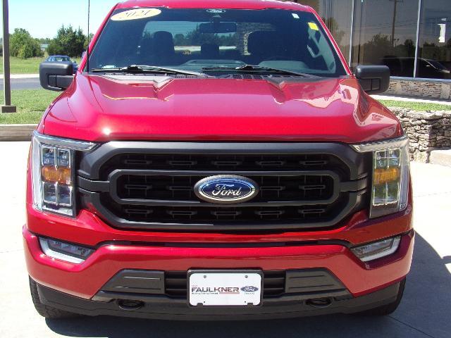 Used 2021 Ford F-150 XLT with VIN 1FTFW1E51MKE81857 for sale in Chanute, KS