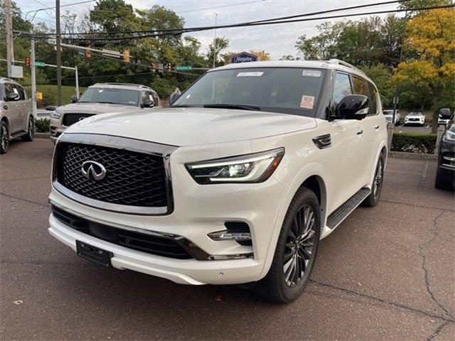 Certified 2024 INFINITI QX80 Sensory 4WD with VIN JN8AZ2BE8R9325488 for sale in Willow Grove, PA