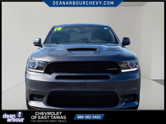 Used 2018 Dodge Durango R/T with VIN 1C4SDJCT7JC404745 for sale in East Tawas, MI