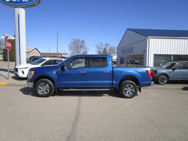 Used 2022 Ford F-150 XLT with VIN 1FTFW1E84NFB65907 for sale in Wishek, ND